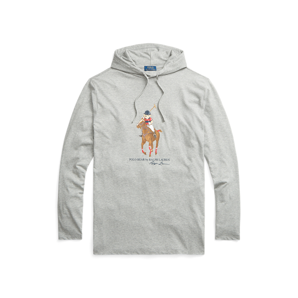 Polo Bear &amp; Big Pony Hooded T-Shirt