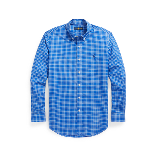 Chemise cintr&eacute;e ray&eacute;e en popeline Polo Ralph Lauren en 1