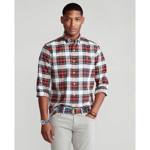 Plaid Oxford Shirt