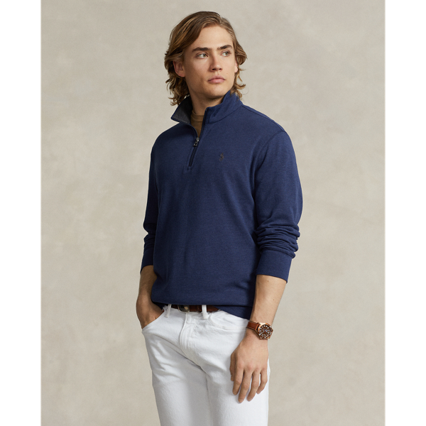 Ralph Lauren Polo Blue Quarter newest Zip Pullover