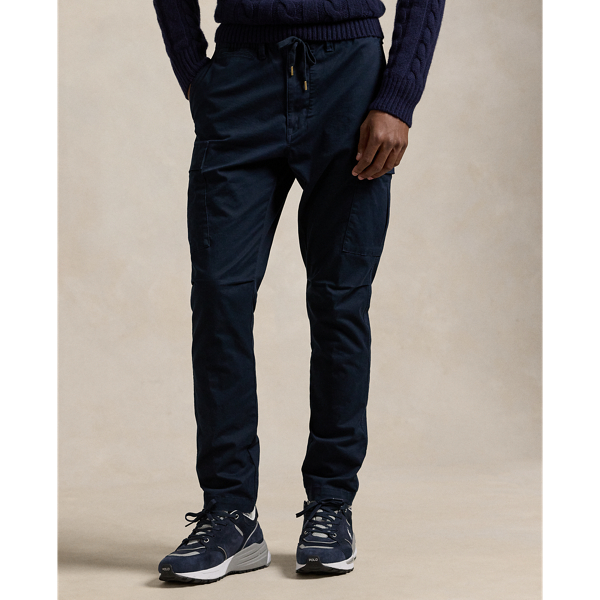 Stretch Slim Fit Twill Cargo Pant