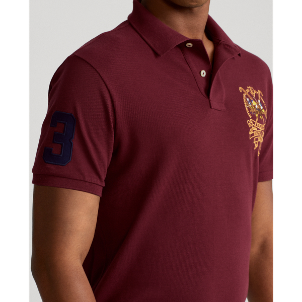 【POLO RALPH LAUREN】CUSTOM SLIM FIT TRIPLE-PONYポロシャツ Custom Slim Fit Triple-Pony Polo Shirt for Men | Ralph
