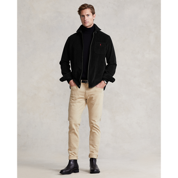 Surchemise en velours c&ocirc;tel&eacute; Polo Ralph Lauren en Noir 4