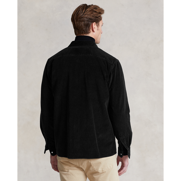 Surchemise en velours c&ocirc;tel&eacute; Polo Ralph Lauren en Noir 5