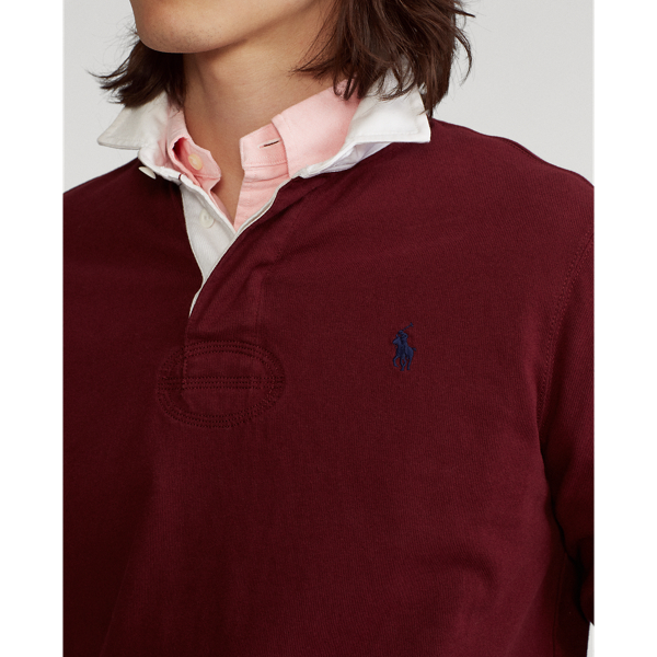 Classic Wine The Iconic Rugby Shirt Polo Ralph Lauren 5
