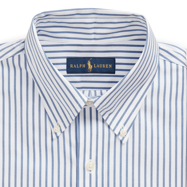 Custom Fit Striped Oxford Shirt