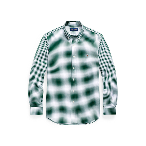 Slim Fit Gingham Oxford Shirt