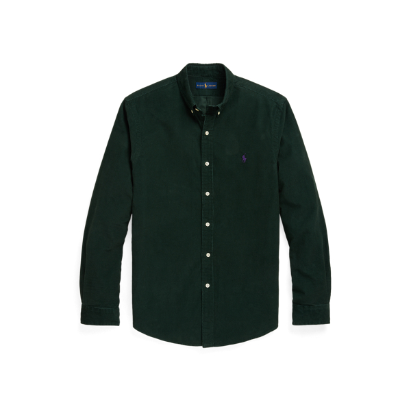 Custom-Fit-Kordsamthemd Polo Ralph Lauren in College-Gr&uuml;n 2