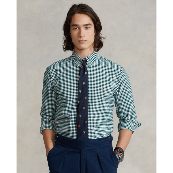 Polo ralph lauren classic fit gingham shirt best sale