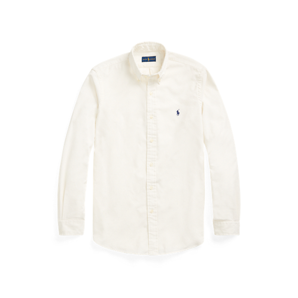 Chemise ajust&eacute;e en velours c&ocirc;tel&eacute; Polo Ralph Lauren en 1