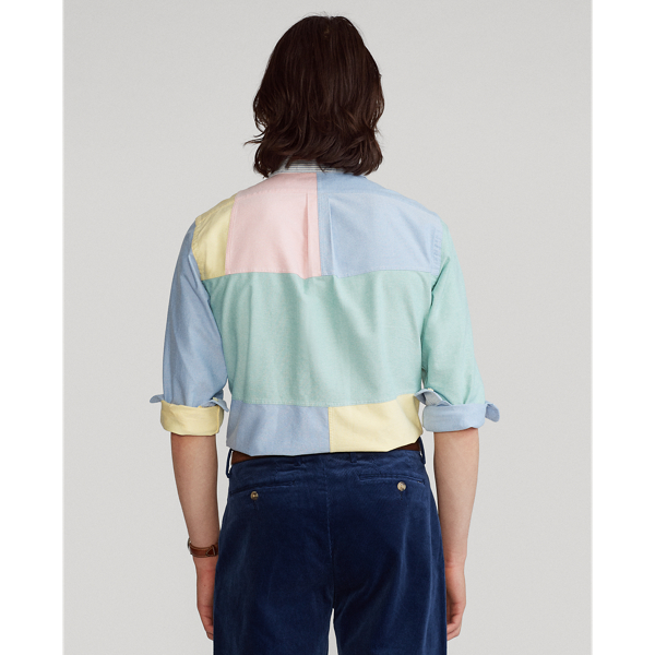 5500 Solid Multi Funshirt Custom Fit Oxford Fun Shirt Polo Ralph Lauren 5