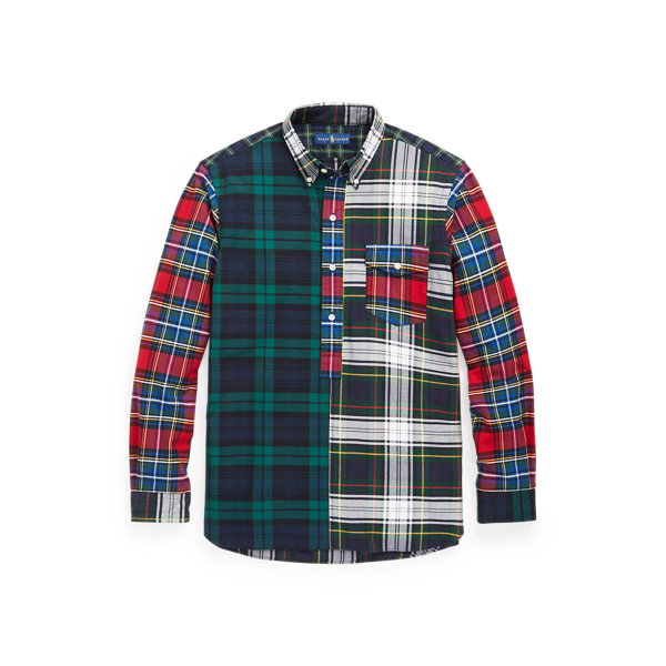 Custom Fit Tartan Oxford Fun Shirt