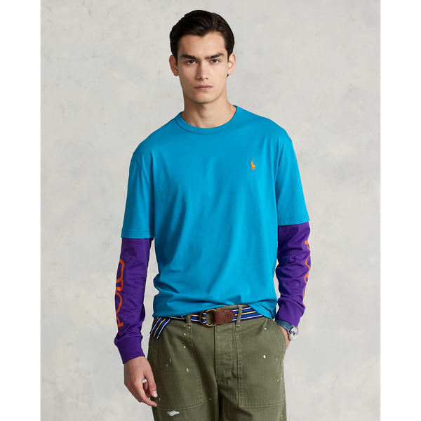 Classic Fit Logo Jersey T-Shirt