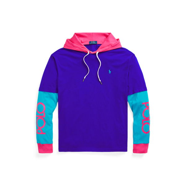Classic Fit Logo Hooded T-Shirt