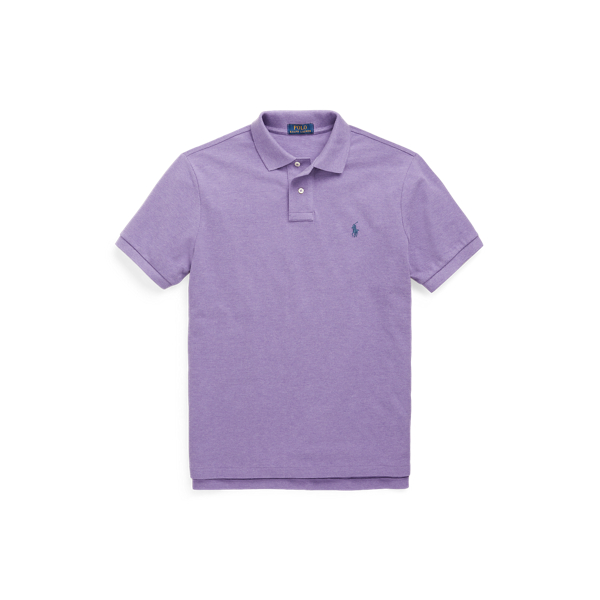 Safari Purple Heather/C79 Classic Fit Mesh Polo Shirt Polo Ralph Lauren 2
