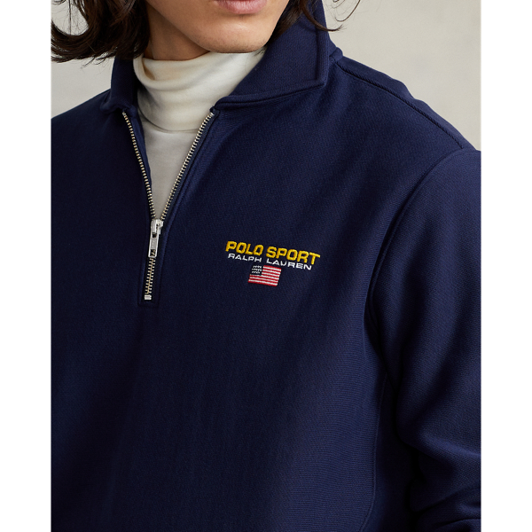 Sweatshirt polar Polo Sport Polo Ralph Lauren em Cruise Navy 6
