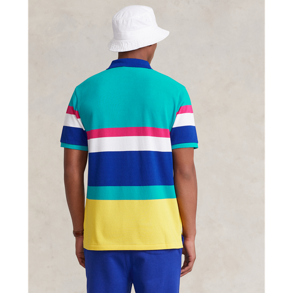 Polo in piqu&eacute; a righe Classic-Fit Polo Ralph Lauren in Giallo corsa multi 5