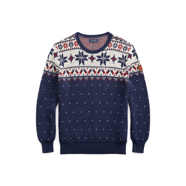 Snowflake Cotton Jumper Polo Ralph Lauren 1