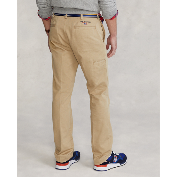 Pantal&oacute;n de sarga Relaxed Fit Polo Sport Polo Ralph Lauren en Caqui cl&aacute;sico 5