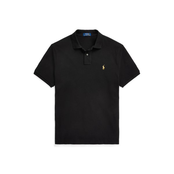 Custom Slim Fit Mesh Polo Shirt