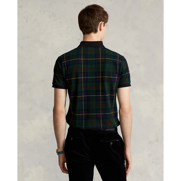 Custom-Slim-Fit Piqu&eacute;-Polohemd Polo Ralph Lauren in Das Polo-Tartan 5