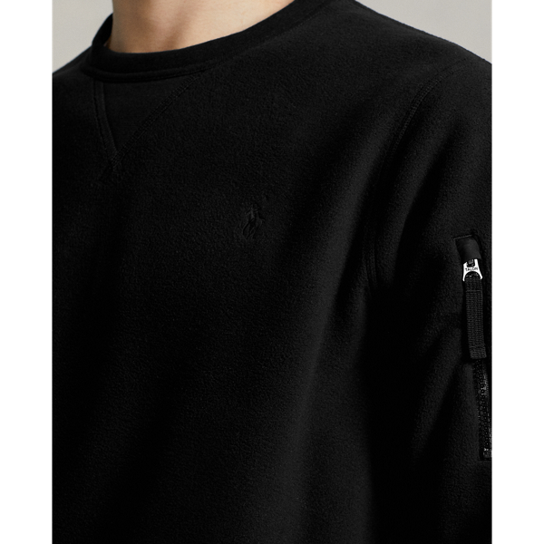 Sweat col rond molleton Polo Ralph Lauren en Noir 6