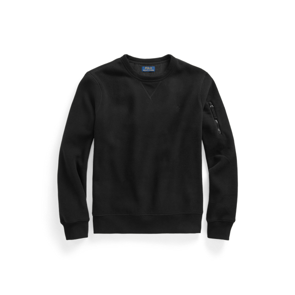 Sweat col rond molleton Polo Ralph Lauren en Noir 2