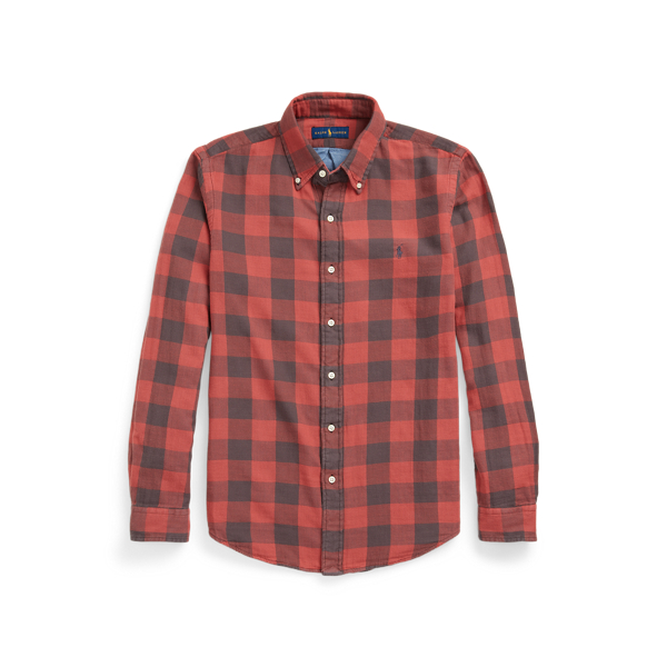 Camicia scozzese double-face Custom-Fit Polo Ralph Lauren in 1