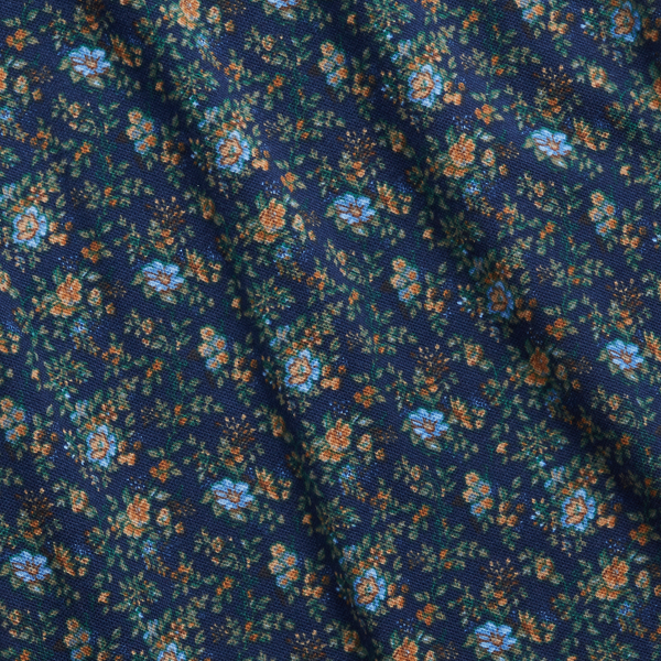 Refined Navy Floral Custom Slim Fit Floral Mesh Shirt Polo Ralph Lauren 7