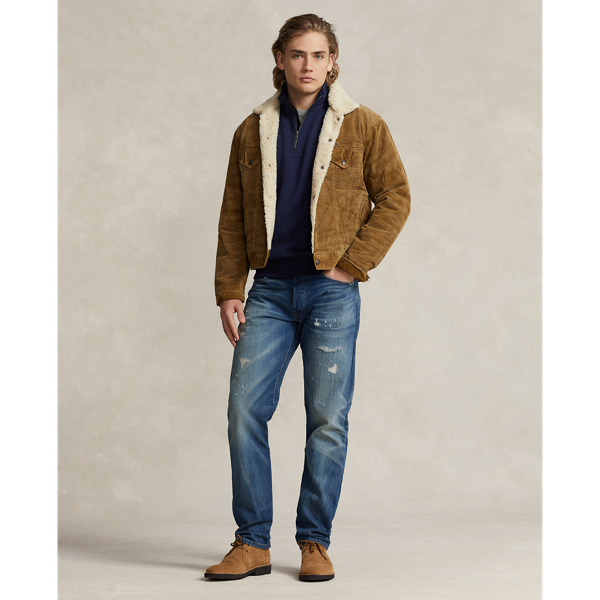 最終値引き美品RRLフリース.スウェットシャツ　size M RRL Ralph Lauren (ダブルアールエル) ロゴ フリース スウェット