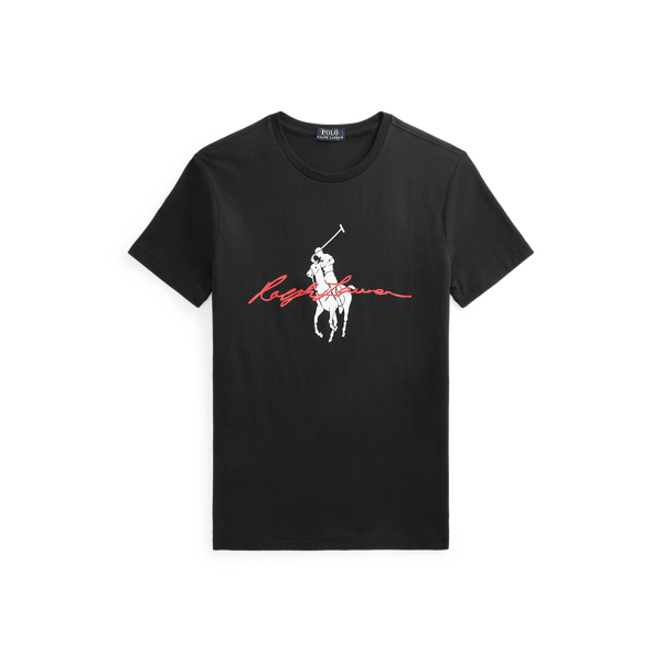 Custom Slim Fit Big Pony T-Shirt Polo Ralph Lauren 1