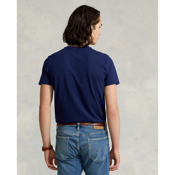 T-shirt Big Pony ajust&eacute; Polo Ralph Lauren en Marine Newport 5