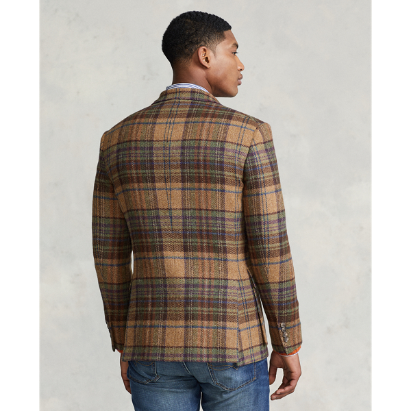 Die karierte Jacke RL67 Polo Ralph Lauren in Braun 5