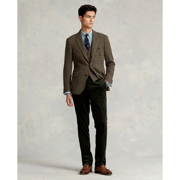 Glencheck-Sakko Polo aus Wolle Polo Ralph Lauren in Gr&uuml;n 3