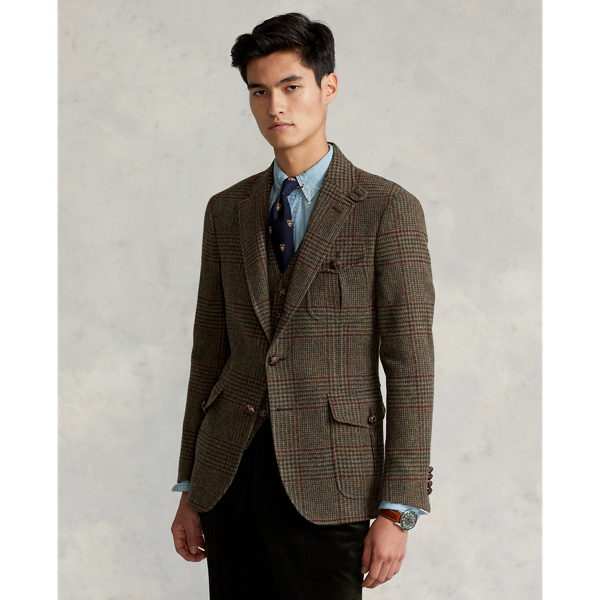 Polo Glen Plaid Wool Sport Coat