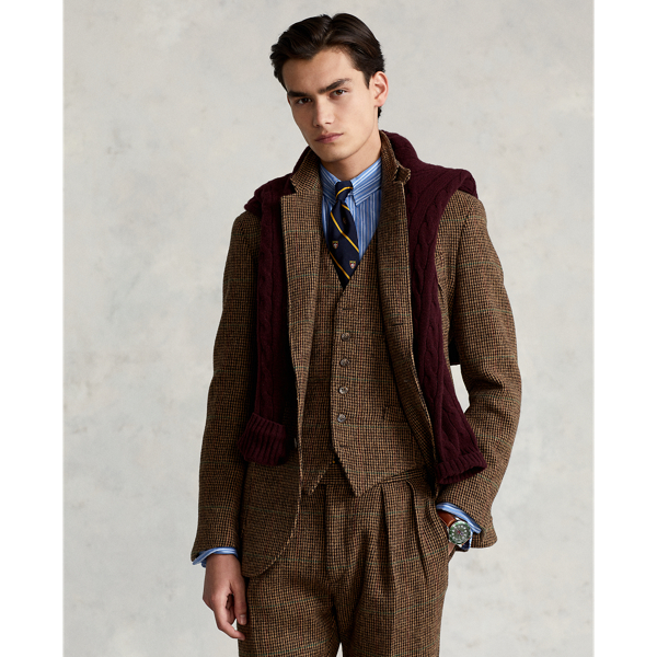 Ralph lauren tweed coat on sale