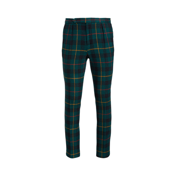 Multi Plaid Wool Twill Suit Trouser Polo Ralph Lauren 2