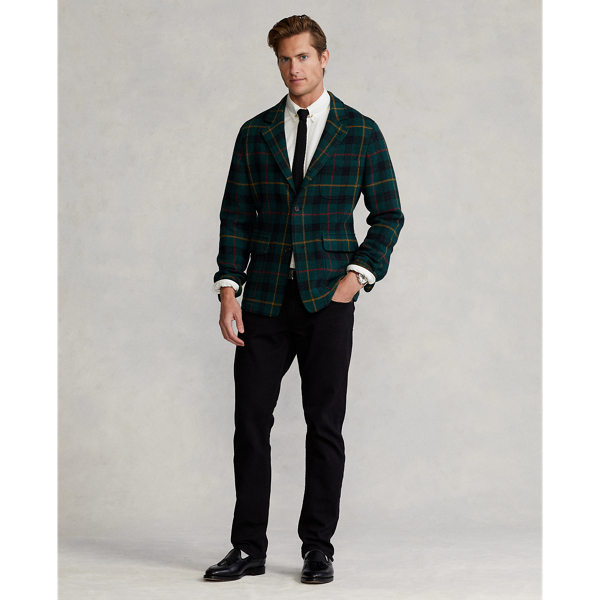 Multi Plaid Wool Twill Suit Jacket Polo Ralph Lauren 4