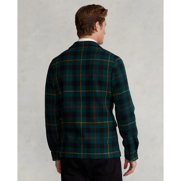Multi Plaid Wool Twill Suit Jacket Polo Ralph Lauren 5