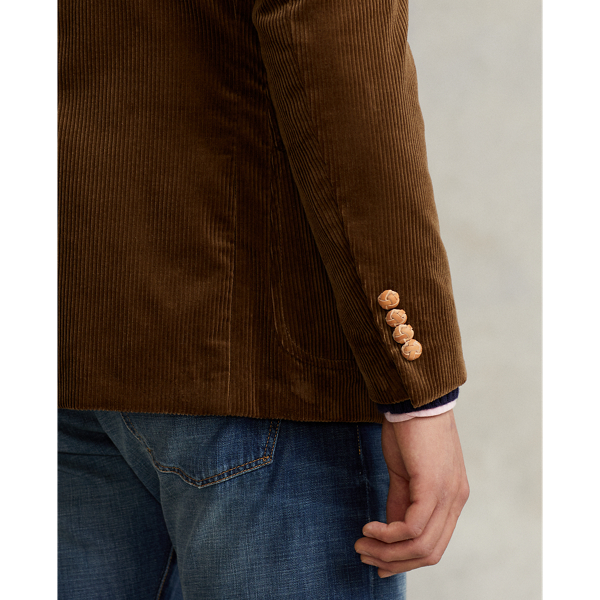 Veste costume Polo Soft velours c&ocirc;tel&eacute; Polo Ralph Lauren en Pale Russet 7