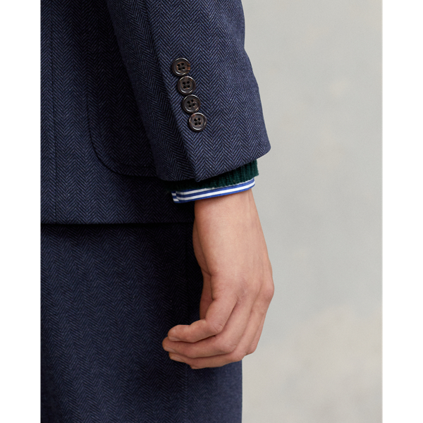 Navy Polo Soft Knit Mesh Suit Jacket Polo Ralph Lauren 7