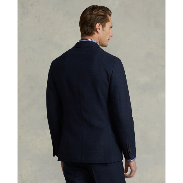 Navy Polo Soft Glen Plaid Wool Twill Suit Polo Ralph Lauren 5