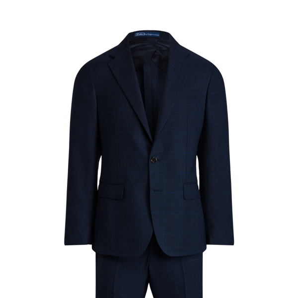Navy Polo Soft Glen Plaid Wool Twill Suit Polo Ralph Lauren 2