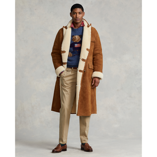 Polo coat mens hotsell