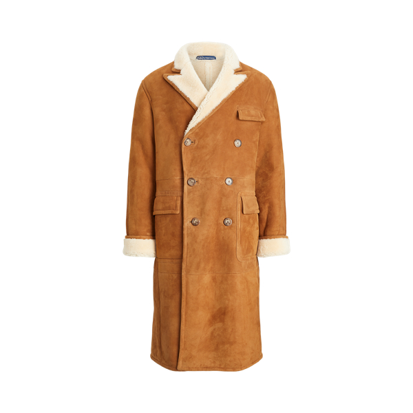 The Shearling Polo Coat for Men Ralph Lauren PA