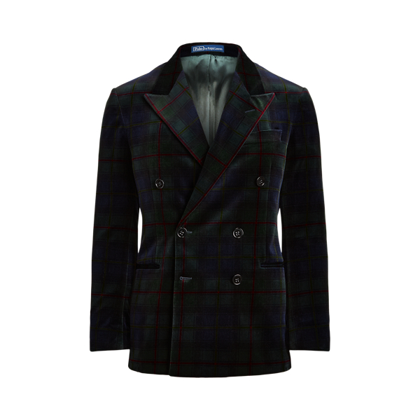 Tartan Velvet Jacket Polo Ralph Lauren 1