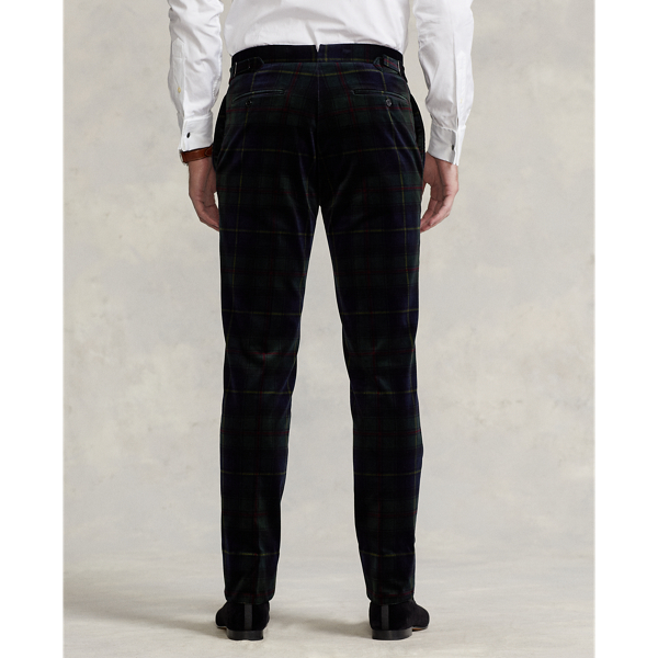 Pantalon habill&eacute; en velours &eacute;cossais Polo Ralph Lauren en Multi 5