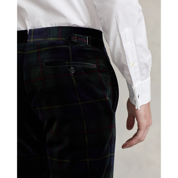 Pantalon habill&eacute; en velours &eacute;cossais Polo Ralph Lauren en Multi 6