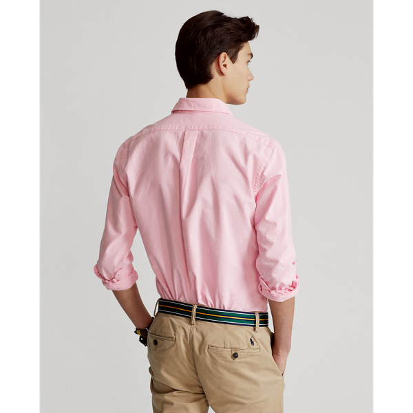 Gef&auml;rbtes Custom Fit Oxfordhemd Polo Ralph Lauren in Taylor Rose 5