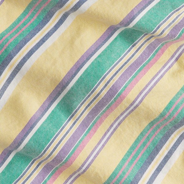 Custom-Fit Oxfordhemd mit Streifen Polo Ralph Lauren in Gelb/Blau multi 7